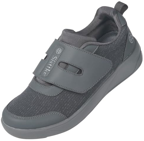 Scarpe Diabetici Uomo Donna Extra Larghe Ortopediche | Traspirante,Leggero,antiscivolo,regolabile,comodo per passeggiate,per Anziani