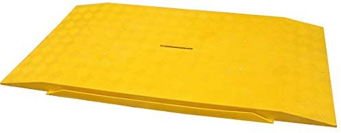 PAL | Placa cubre zanja Plastrong 1355x755x50 mm. Pasarela salva zanjas de plástico para tapar agujero temporal en obra