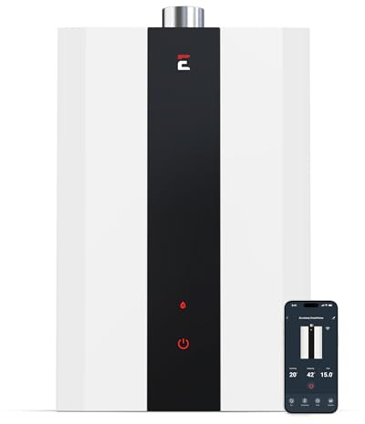 SMARTHOME 15 LPM Indoor Flüssigpropan-tanklos-Warmwasserbereiter, 50 mbar