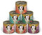 KITTY Cat Paté Mix 2, 6 x 200 g, Nassfutter für Katzen im Probierpaket, getreidefreies Katzenfutter mit Taurin, Lachsöl und Grünlippmuschel, Alleinfuttermittel mit hohem Fleischanteil, Made in Germany