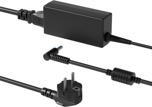 SLRIOYS 45W laptop laddare kompatibel med HP Elitebook 840 850 Stream 11 13 14 Pavilion x360 11 13 14 15 ProBook 430 450 Notebook 14 15 240 250 Chromebook 11 14 Envy/Spectre x360 x2 11 13 Nätadapter
