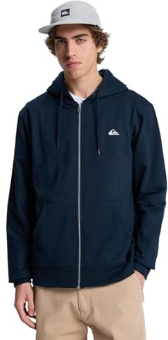 Quiksilver Fleecepullover Basic Hood Zip Young Men schwarz