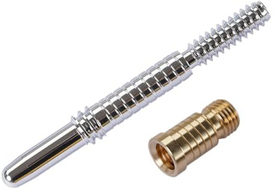 ZwaitL Tornillos de Junta del Eje del de Billar de Acero Inoxidable, inserción de Pasador de Billar, Accesorios de reparación de Acero, inserción de Billar