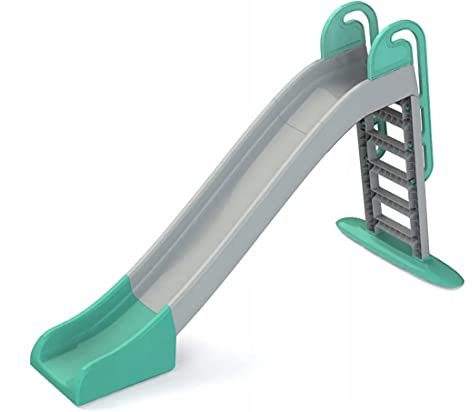 Gliss Grande Scivolo all'aperto con scivolo 240 cm Bambini Grigio