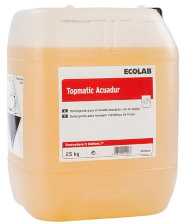 Topmatic Acuadur Detergente Para El Lavado Mecánico De La Vajilla. Aguas Duras