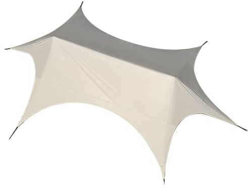 Sombra Exterior - Sombra Rápida para Camping | Estructura Resistente con Protección Solar para Barbacoa Boda Jardín Picnic Piscina Césped Terraza Porche