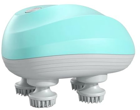 Massaggiatore elettrico per il cuoio capelluto senza fili - Scrubber elettrico portatile, strumento di rilassamento impermeabile | Dispositivo per massaggio alla testa per lavaggio capelli, terapia te