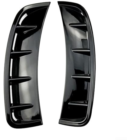 Alerón lateral deportivo para parachoques delantero para Mercedes Clase A W177 A180L A200L 2018 2022, fácil instalación con todos los accesorios necesarios (negro brillante)