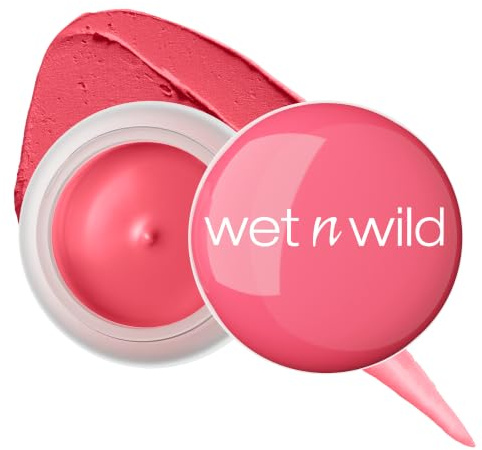 Wet N Wild, Mother Fluffer Cloud Blush, Acabado Mate Difuminado, Textura Ligera con Fórmula de Crema a Polvo para un Rubor Natural, Modulable y Fácil de Difuminar, Pink-A-Boo