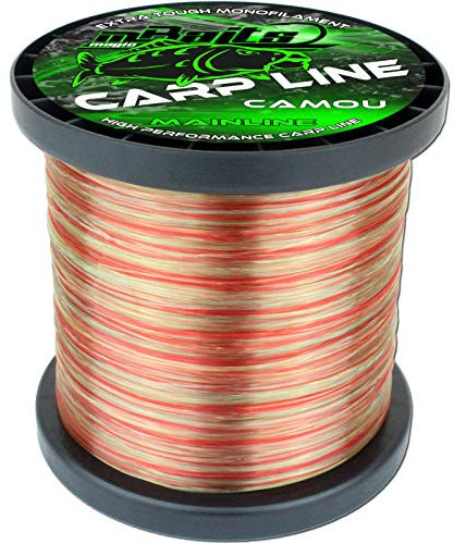 Angel-Berger Magic Baits Carp Line Camou Angelschnur Monofile Schnur (1000m, 0,25mm)