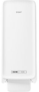 CWS | PureLine Foam Seifenschaumspender | Füllmenge 0 |6 l | Kunststoff | weiß | tropffrei
