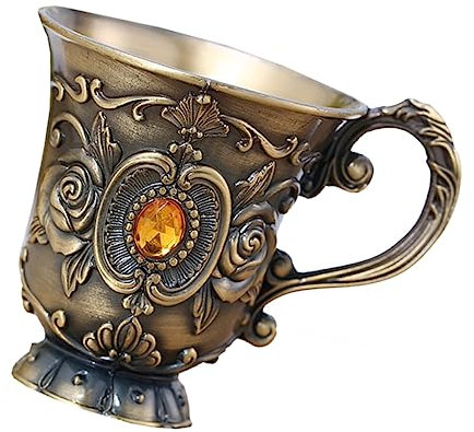 Cabilock 3 Piezas vaso de antiguo copa de vino retro copa de vino de barra cáliz de vino gótico vasos de bar de fiesta copa de vino de metal cáliz de vino tinto de zinc