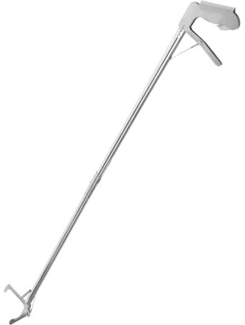 HOODANCOS Pinzas para Captura de Serpientes Plegables de Acero Inoxidable con Cierre Seguro Diseño Antideslizante y Mandíbula Ancha Herramienta Práctica para Manejo Seguro Exteriores