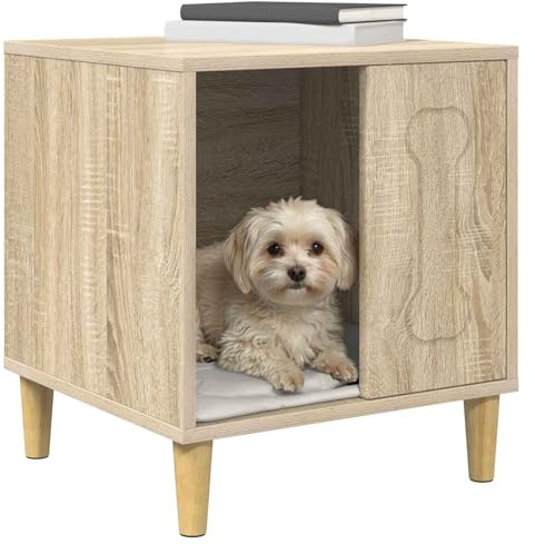 vidaXL Casa para Perros Sonoma 44 x 42 x 49 cm Madera de ingeniería