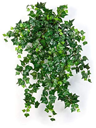 artplants.de Edera Comune Artificiale Jonathan con 560 Foglie, Verde, 50cm - Edera Decorativa/Cespuglio Finto