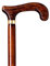 Gehstock aus Holz, dunkelbraun, 90 cm (618)