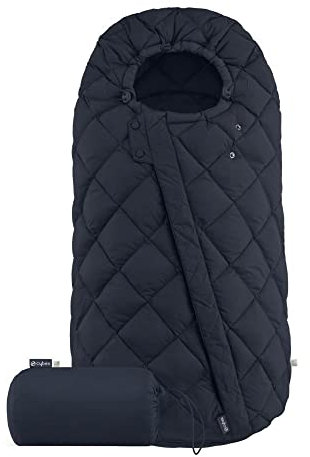 CYBEX Gold Fußsack Snøgga 2, Für Kinderwagen, Für Kinder von 6 Monaten bis 3 Jahren, TOG 4, Ocean Blue (Blau)