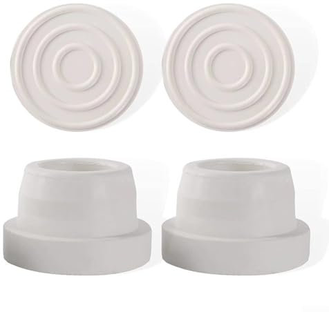 Lot de 2 butoirs d'échelle de sol de piscine, extrémité en caoutchouc pour piscine creusée