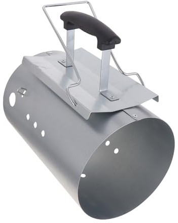 BESPORTBLE Stufa Carbonio per Barbecue Accensione Rapida Giornali o Cubetti Accendifuoco Ampie Aperture per Circolazione d Aria e Calore