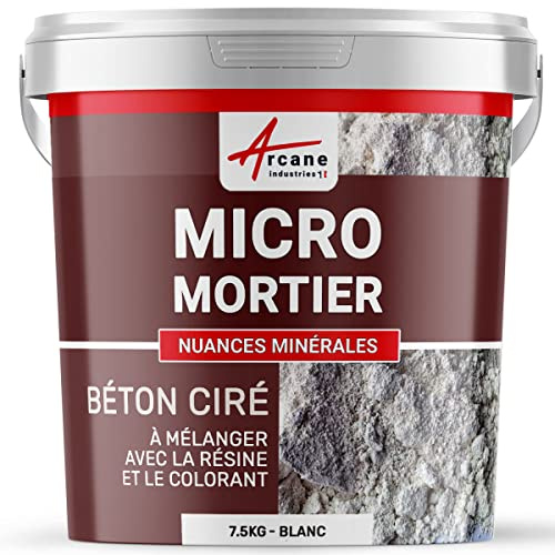 MIKROMÖRTEL GEGLÄTTETER BETON - NUANCES MINERALES - 7,5 kg