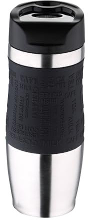 BERGNER Taza Térmica, Negro, 400 ml