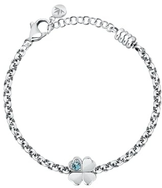Morellato Drops Bracciali Donna in Acciaio, Cristalli - SCZ1284