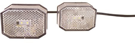 Generisch 2x Aspöck Flexipoint Positionsleuchte LED - Markierungsleuchte - Begrenzungsleuchte - Umrissleuchte