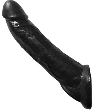 Penishüllen Realistischer Dildo Penis Sleeve mit Hodenring, Penismanschetten zur Penisverlängerung Erektionssteigerung Einsetzen, Verzögerung Ejakulation Sex Sexspielzeug für Paare Männer