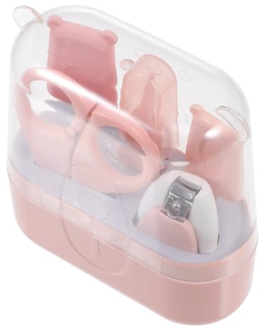 Toyvian Nagelset mit Babypinzette Babynagelknipser Babynagelschere und Babynagelfeile für Junge Mädchen Maniküre Inklusive Aufbewahrungstasche