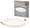 OSRAM Downlight Slim 225mm, LED Einbauleuchte, 22W, 3000K warmweiß, 2000 Lumen, flaches Design, IP20, einfache Montage für Wohnräume und Korridore