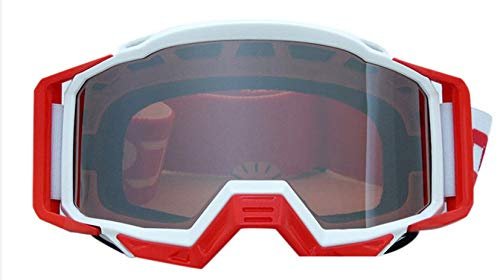 DOBRVVGT Motocross Brille,Motorradbrillen,Skibrille Motocross Goggles Snowboards Motorrad Brille Outdoor Sportsbrillen Schmutz Bike Moto Helm Maske(Goggles Glasses 3)