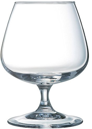 6 vasos de brandy y coñac de 410 ml para uso comercial, café, bar, pub, comedor, club