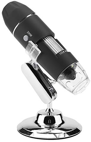 Handhållet USB elektroniskt mikroskop 1600X 2MP HD USB -förstoringsglas med 8 LED, USB -operativsystem för XP,