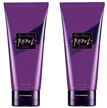 Avon Far Away - Lozione per il corpo ribelle da 150 ml, confezione da 2