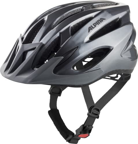 ALPINA Erwachsene Helm MTB 17 in grau 58-61cm, L