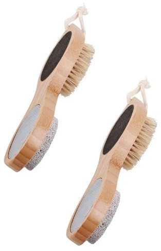 VICASKY 2pezzi Piedi Strumenti per Pedicure Rimozione Calli Cura dei Piedi Strumenti Professionali Cellule Morte Tallone Calli Rimozione Colore Casuale