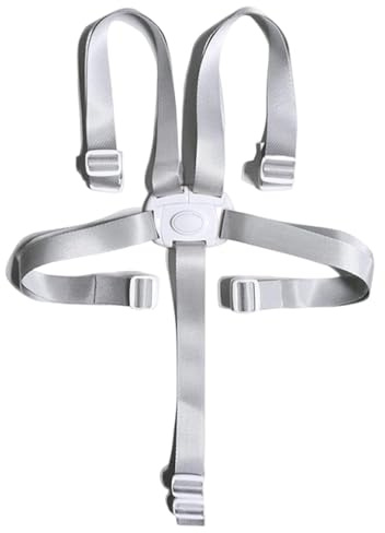 Cinturón de seguridad,5 puntos de correa trona para tripp trapp trapp cinturón,para cochecito de bebé Tripp Trapp Trapp,Correa ajustable de 5 puntos cochecito para niños Carro de bebé, accesorios de