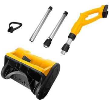 Borstlös Elektrisk Snöskyffel 500W 3000 RPM Sladdlös Snöplog Lätt Snöslunga För SnöRöJning Utan AnsträNgning(For Dewalt)