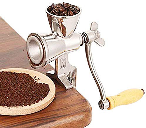 CGOLDENWALL - Rallador de tambor giratorio con 5 cuchillas para cortar queso y frutos secos