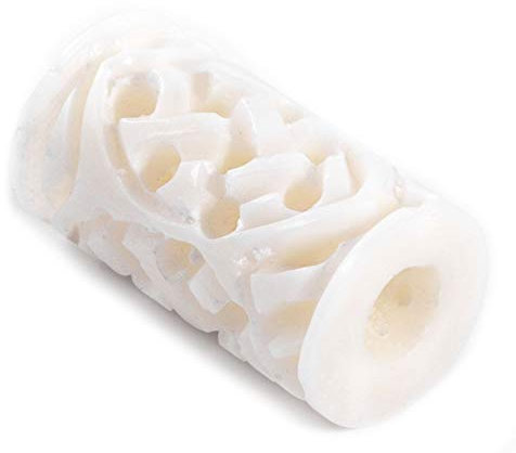 Windalf Haar & Bartschmuck SÎLA 16 mm Wikinger Knotenmuster Knochen