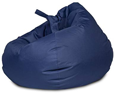 Ecopuf Oscar Puff Fåtölj Inomhus och Utomhus Sovsäck - Fläckbeständig Polyester Puff med Handtag