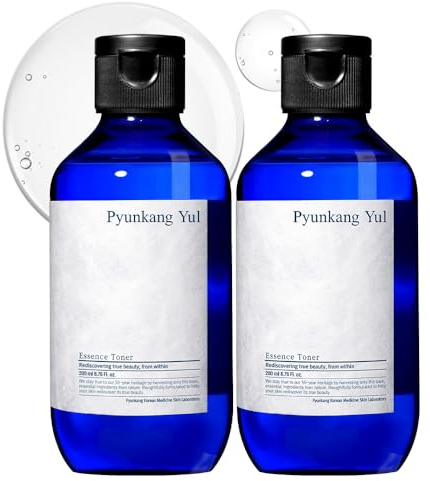 [PKY] Pyunkang Yul Essence Toner gesicht für intensive Feuchtigkeitspflege, hochkonzentriertes Essenz-Gesichtswasser, nur 7 Inhaltsstoffe, keine Reizung, koreanische Hautpflege 200ml*2EA