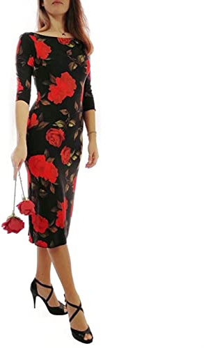 ABITO SONIA ROSE Abiti da tango da sera da ballo Pantaloni gonne completi top e maglie scarpe Evening & Tango dress … (M)