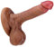 ChicLSQ 2 Größen(S,M) Realistischer Dildo mit Starkem Saugnapf, Weichen Silikon Dildos Echten Venen und Prallen Hoden Sex spielzeug für Frauen Männer Penis Schwanz Nachbildung Gefühls Echt(M)