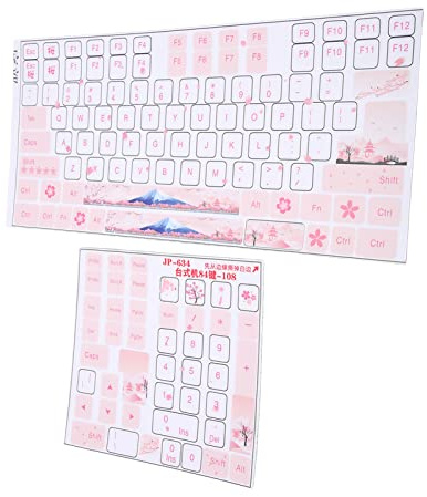 Pegatinas de Teclado Universales y Mecánicas, Transparentes para Portátiles y Ordenadores
