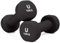 unycos - Kurzhanteln Neopren 2er Set von 10 kg, Rutschfest, Anti-Roll-Design, Bequemer Griff, Krafttraining, Fitness, Pilates, Training, Fitnessstudio, Gymnastikhanteln (Dunkelgrau)