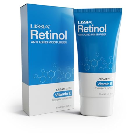 Retinol Cream | Anti Aging Face Cream with 2.5% Retinol, Antioxidant Vitamin E and Glycerin | Reduces wrinkles, brightens skin and improves elasticity | Fragrance free for sensative skin