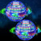 semai Boule Volante Lumineuse, Flying Ball Jouet Jouets pour Enfants à partir, Jouets d'extérieur Boule Magique, Cadeaux pour garçons et Filles de 6 à 12 Ans - Bleu 2
