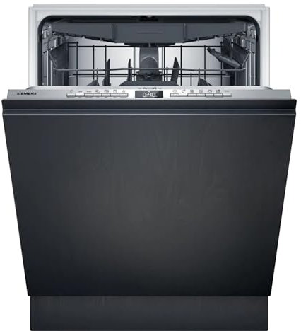 Siemens SX63EX22CE, iQ300, XXL-Geschirrspüler Vollintegriert 60 cm, Smarte Spülmaschine, Made in Germany, Besteckschublade, varioSpeed Plus, flex Körbe, autoOpen dry, Favoriten-Taste, infoLight