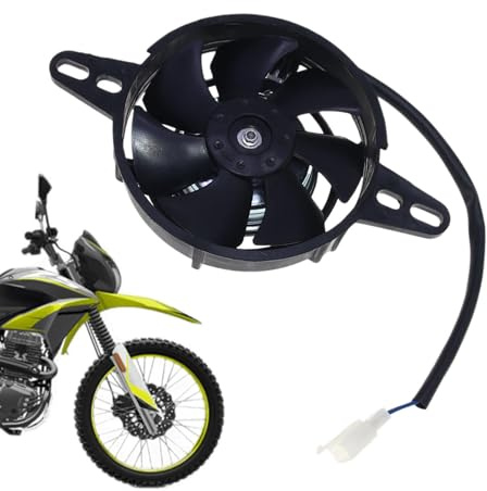 Ventilador eléctrico para radiador,Enfriador de aceite de motocicleta - Ventilador refrigerado por agua | DC 12V motocicleta enfriador enfriador salida ventilador refrigeración por agua aceite